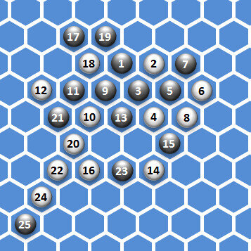 Hex-Gomoku