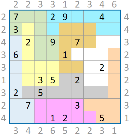 Sudoku City Irregolare