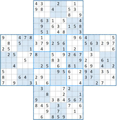 Sudoku a Croce Sudoku a Croce