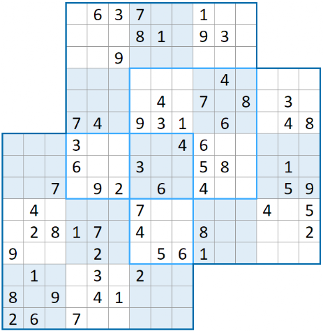 Sudoku Multiplo 3