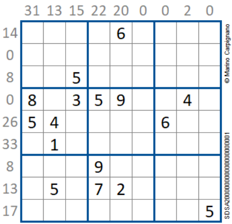 Sudoku Sandwich