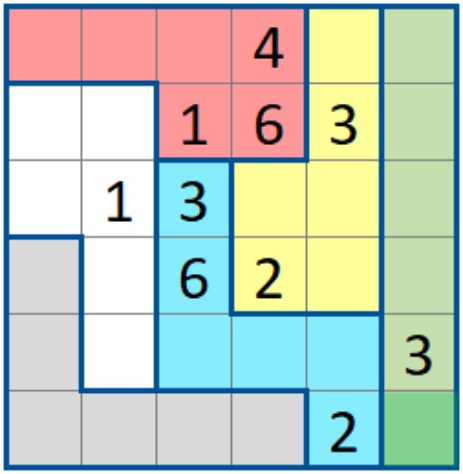 Sudoku 6x6 Varianti