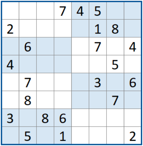 Sudoku 8x8