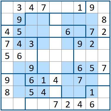 Sudoku Irregolare Finestre