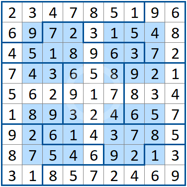 Sudoku Irregolare Finestre Sudoku Irregolare Finestre