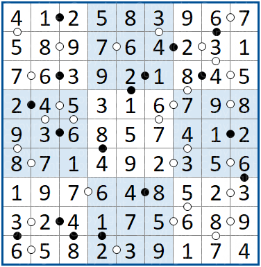Sudoku Kropki